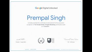 Google Digital Unlocked Final Exam 2019 85% Score | Google Certificate Exam Answers