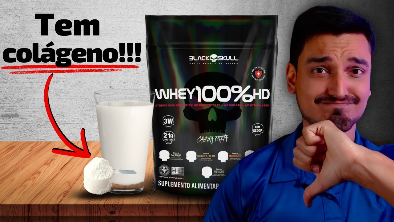 Miniatura da avaliação em vídeo de Colostrum Black Skull 60 Tabletes Preto