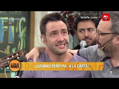 Luciano Pereyra sang "Tu Mano" and burst into tears - La Peña de Morfi