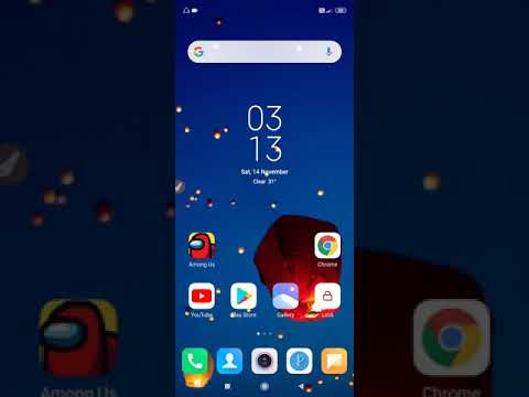 Redmi Note 9 Pro Home Screen Clock Setting