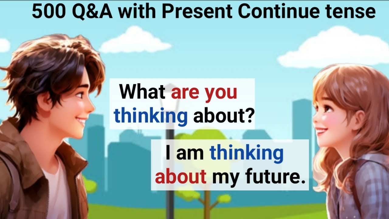 English Speaking Practice | Present Tense | English Conversation Practice | Learn English