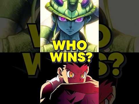 Adult Gon vs Meruem is a BLOODBATH 😶 #animeanxiety #hunterxhunter