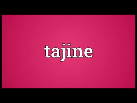 Tajine Meaning