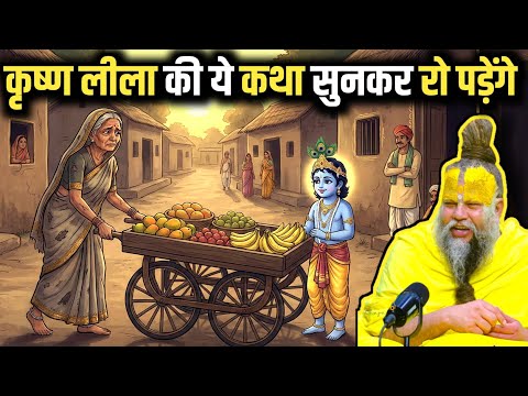 क्यों किया कृष्ण ने फल बेचने वाली का उद्धार ? #premanandjimaharaj 