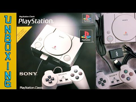 UNBOXING! Playstation Classic - PS1 Mini - 20 Classic Games