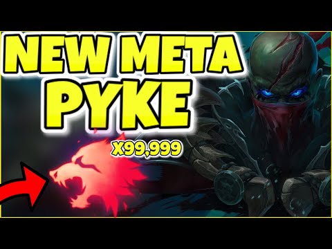 THIS NEW PYKE BUILD IS TAKING OVER THE SERVER.... (HYPER PREDATOR PYKE) - League of Legends