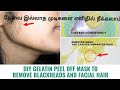 gelatin for facial hair removal in tamil #facialhairremovalforwomen