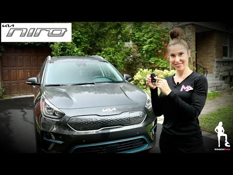 Part of a video titled Kia Niro EV and Niro Hybrid | How to use the Remote Engine Starter
