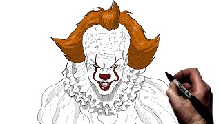 How To Draw Pennywise | Step By Step | It