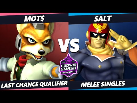 Ludwig Invitational - Mot$ (Fox) Vs. Salt (Captain Falcon) SSBM Melee Tournament