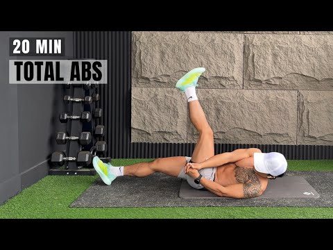 20 Min TOTAL ABS Workout | Get A Six Pack Ab & Flat Belly | No Equipment