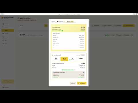 Gestion des recettes