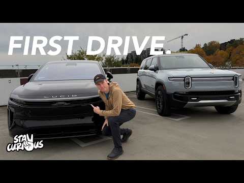 Lucid Gravity vs Rivian R1S... First Drive Impressions