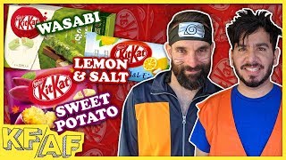 We Try the Craziest Japanese Kit Kats - KFAF video