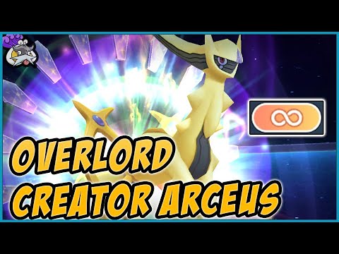 OVERLORD Creator Arceus - Review and Skills - Pokeland Legends