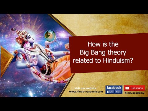How is the Big Bang theory related to Hinduism?