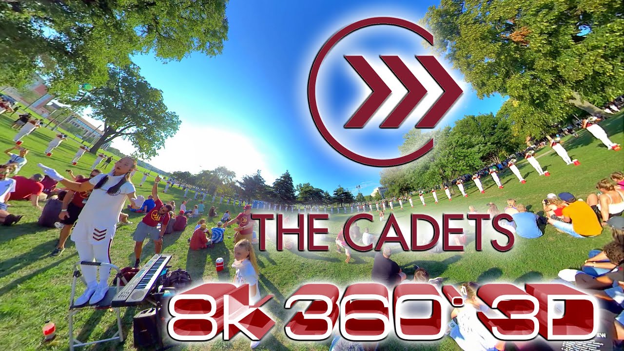 2023 Cadets Hornline - In the 'Lot - 8k 360° 3D VR
