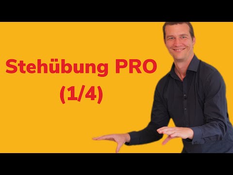 Stehübung PRO (1/4): So stehst du richtig TIEF! (mehr Wirkung)