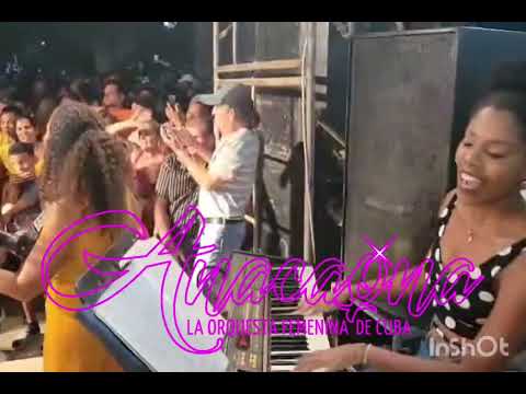 Gozadera con LA ORQUESTA  ANACAONA, en Quemado de Güines, Villa Clara. Julio 2024.