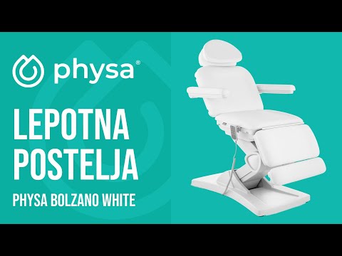 videoposnetek - Lepotna postelja - 4 motorji - 350 W - 187 x 60 x 65 - 87,5 cm - 150 kg - Bela