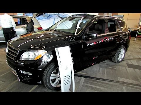 2014 Mercedes-Benz M-Class ML350 BlueTec 4Matic-Exterior,Interior Walkaround-2014 Ottawa Auto Show