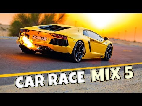 Car Race Mix 5 - Electro & House Bass Boost Music