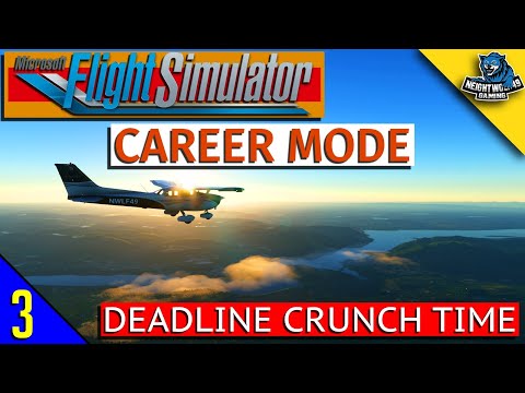Flight Simulator 2020 Career Mode Using OnAir: New York City Trips