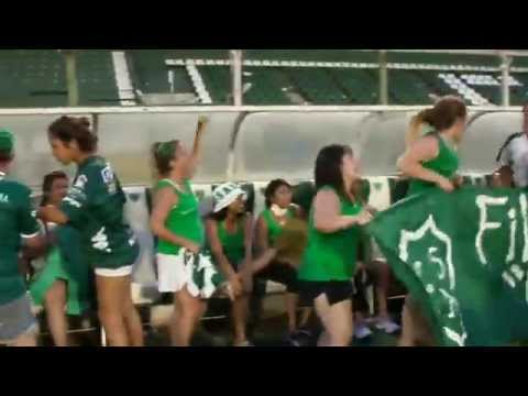 Sarmiento en la "A": Los festejos en la propia cancha