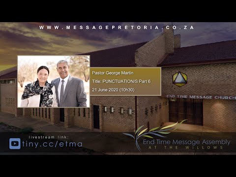 Sunday Morning Sermon - 21-06-2020