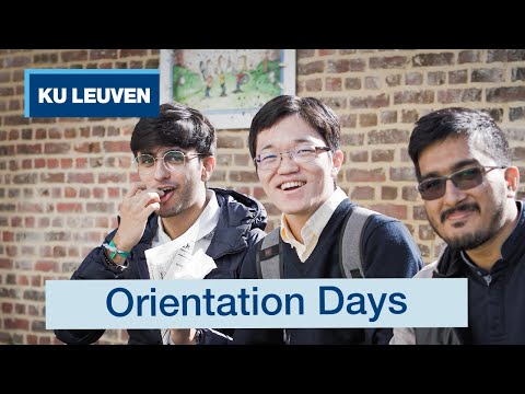 Orientation Days for international students at KU Leuven | Welcome events | Study in Belgium