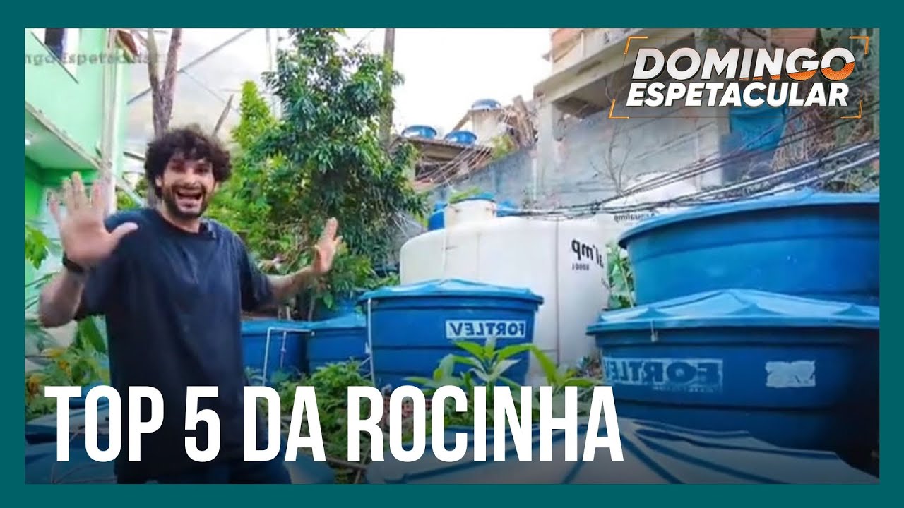 Top 5 da Rocinha: Rocky Cria mostra as construções mais inusitadas da comunidade
