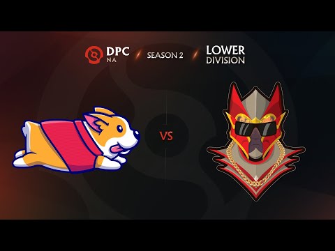 DogChamp vs D2 Hustlers Game 2 - DPC NA League S2: Lower Division w/ Trent & Lyrical