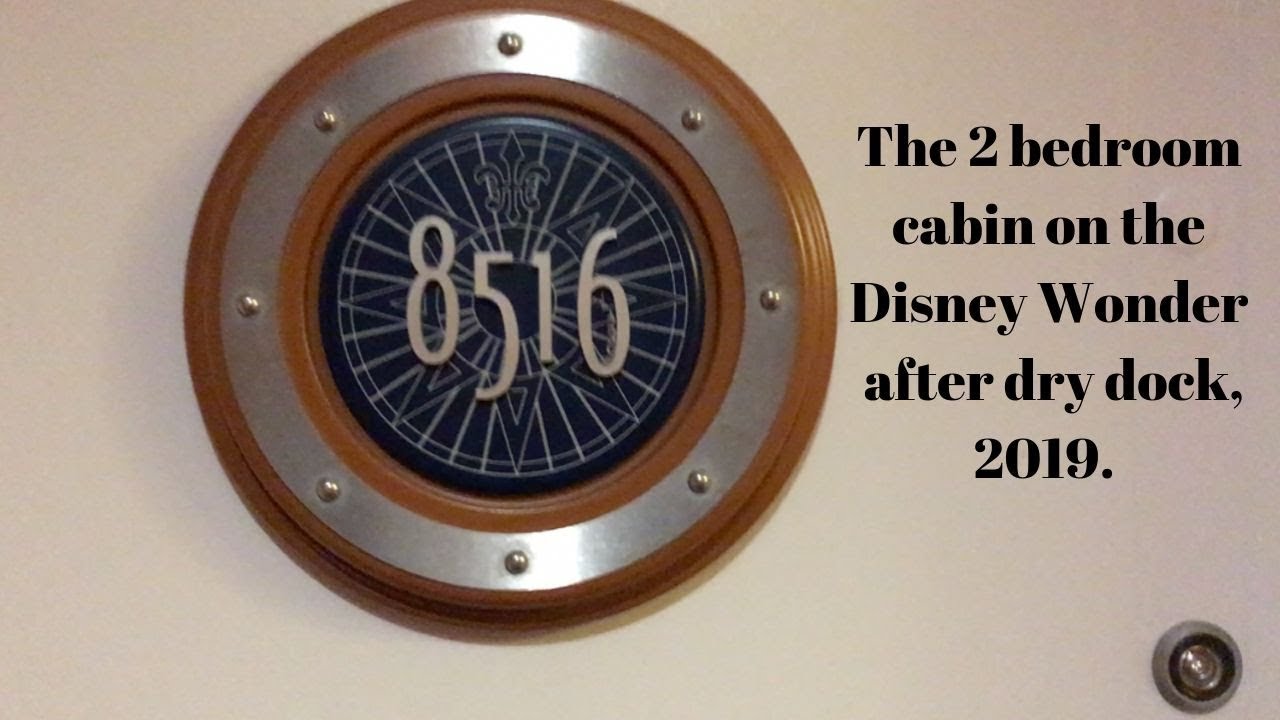 Disney Wonder - Cabin 8516 - Video 2