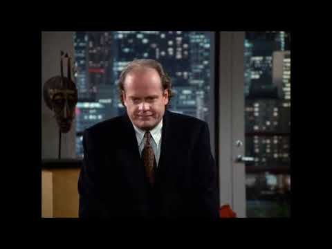 Frasier Frasier argues with martin on Xmas season one scene