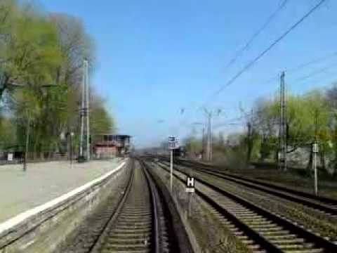 Führerstandsmitfahrt S-Bahn Berlin (BR481 - S3) Ostbahnhof - Erkner