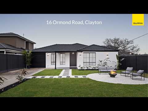 16 Ormond Road, Clayton, VIC 3168, 4 રૂમ, 2 બાથરૂમ, House