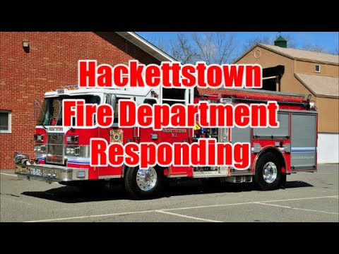 Hackettstown FD Engine Responding on 9-7-19