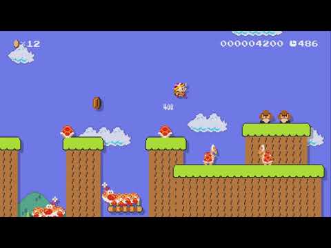 1-3 New Version by Meggy - SUPER MARIO MAKER - NO COMMENTARY 1bg
