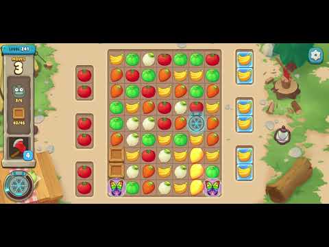 We Bare Bears Match3 Repairs Level 241 - No Boosters