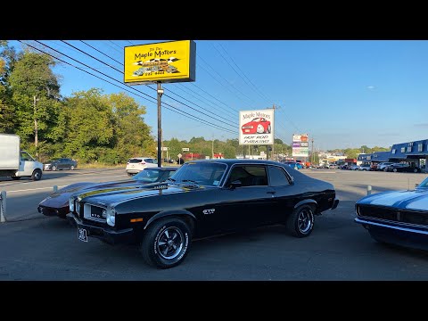 Test Drive 1974 Pontiac Ventura GTO SOLD $19,900 Maple Motors #1286