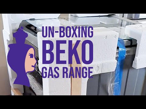 Beko Range Cooker Unboxing | 4 Burner 2 in 1 stove and oven