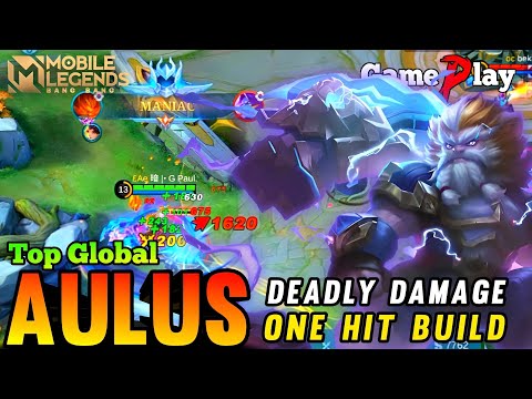Best Build Aulus 2023 - One Hit Build Aulus - Top Global Aulus Gameplay by [ 暗 |• G Paul. ]