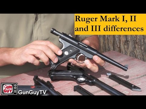 Ruger Mark I vs Mark II vs Mark III.  What are the differences?