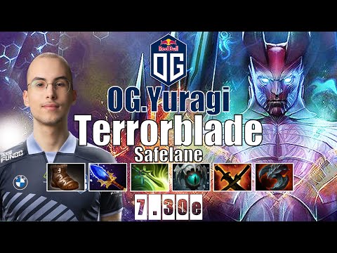 Terrorblade Safelane | OG.Yuragi | YURAGI SCARY SIGNATURE CARRY HERO | 7.30e Gameplay Highlights