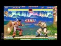 Double Perfect Super Street Fighter 2 Turbo Zangief Vs T Hawk