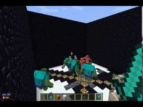 Iron Golem vs Mutant Zombie