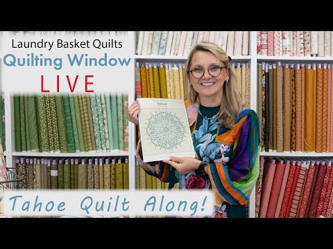 Quilting Window LIVE - Did someone say Quilt Along?!
