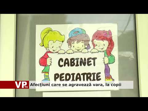 Afecţiuni care se agravează vara, la copii