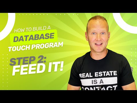 How to Build a Database Touch System - Step 2: Feed It