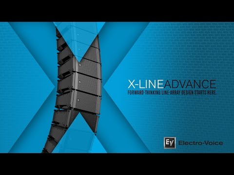 X-Line Advance Compact Vertical Line-Array Loudspeaker Systems